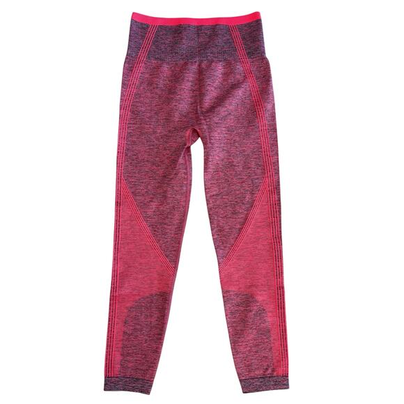 SPANX SEAMLESS SCULPT LEGGING SPACEDYE CORAL PUNCH NWT SIZE SMALL - Picture 4 of 6